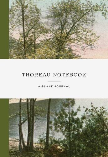 Couverture du livre « Thoreau notebook » de  aux éditions Princeton Architectural