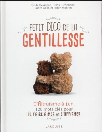 Couverture du livre « Petit dico de la gentillesse » de  aux éditions Larousse