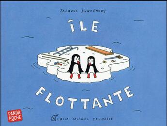 Couverture du livre « L'île flottante » de Jacques Duquennoy aux éditions Albin Michel