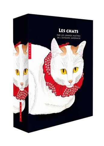 Couverture du livre « Les chats par les grands maîtres de l'estampe japonaise » de Jocelyn Bouquillard aux éditions Hazan