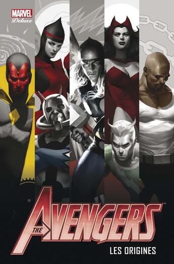 Couverture du livre « Avengers ; les origines » de  aux éditions Panini