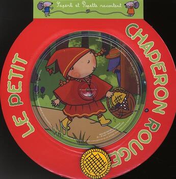 Couverture du livre « Le petit chaperon rouge ; livre + cd » de S. Coutausse aux éditions Scarabea