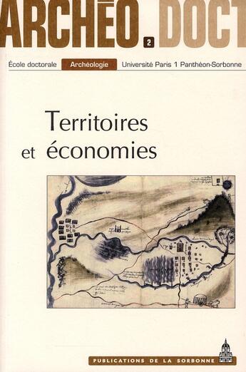 Couverture du livre « Territoires et economies » de Nicolas Salaver aux éditions Sorbonne Universite Presses