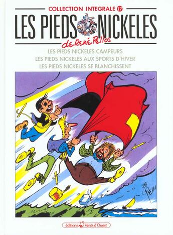 Couverture du livre « Les pieds nickelés ; intégrale t.17 » de Rene Pellos aux éditions Vents D'ouest