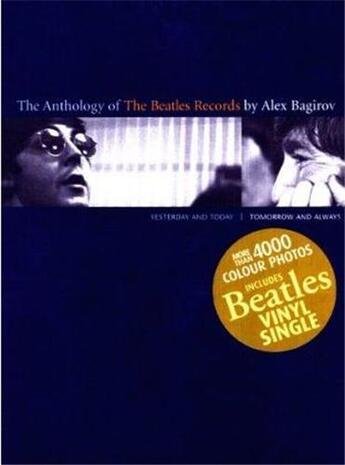 Couverture du livre « The anthology of the beatles records » de Bagirov Alex aux éditions Acc Art Books