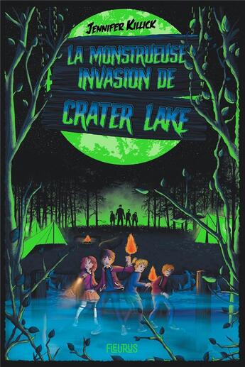 Couverture du livre « La monstrueuse invasion de Crater Lake » de Jennifer Killick aux éditions Fleurus