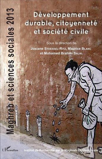 Couverture du livre « Développement durable, citoyenneté et société civile » de  aux éditions L'harmattan