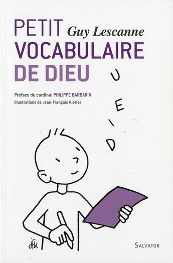 Couverture du livre « Mots pour dire Dieu » de Guy Lescanne aux éditions Salvator