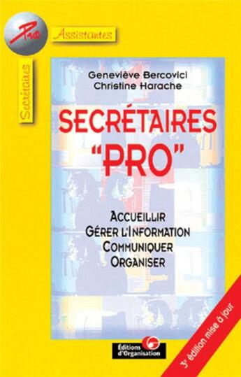 Couverture du livre « Secretaires 