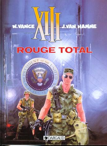 Couverture du livre « XIII Tome 5 : rouge total » de Jean Van Hamme et William Vance aux éditions Dargaud