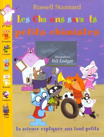 Couverture du livre « Les Chatons Savants Petits Chimistes » de Stannard Russel aux éditions Soline