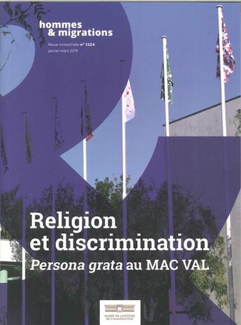 Couverture du livre « Hommes & migrations n 1324 religion et discrimination - janvier/mars 2019 » de  aux éditions Cnhi