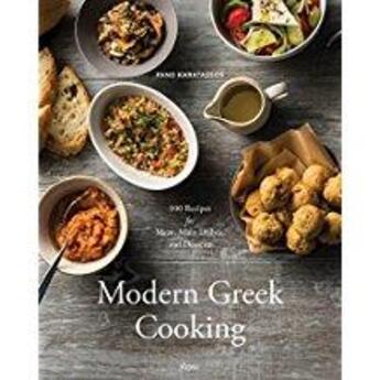 Couverture du livre « Modern greek cooking » de  aux éditions Rizzoli