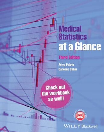 Couverture du livre « Medical Statistics at a Glance » de Aviva Petrie et Caroline Sabin aux éditions Wiley-blackwell