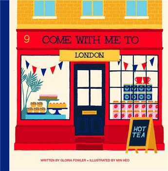 Couverture du livre « Min heo come with me to london » de Fowler Gloria/Heo Mi aux éditions Ammo