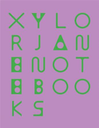 Couverture du livre « Xylor jane notebooks » de Jane Xylor aux éditions Dap Artbook