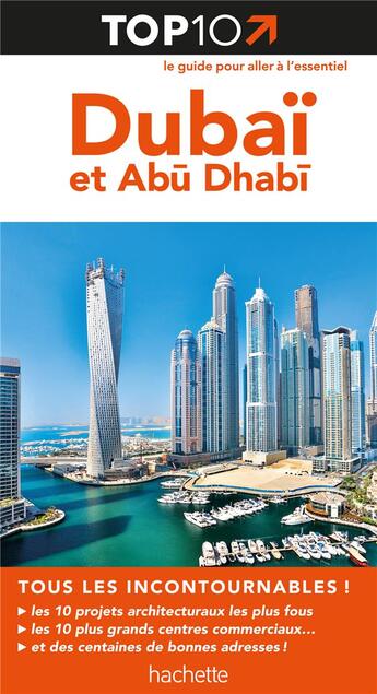 Couverture du livre « TOP 10 ; Dubaï et Abu Dhabi » de  aux éditions Hachette Tourisme