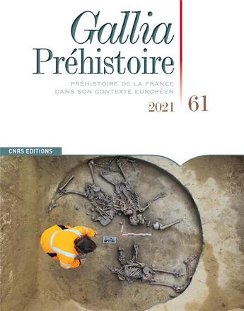 Couverture du livre « Gallia prehistoire 61 » de  aux éditions Cnrs