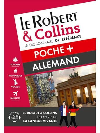 Couverture du livre « LE ROBERT POCHE + ; allemand » de  aux éditions Le Robert