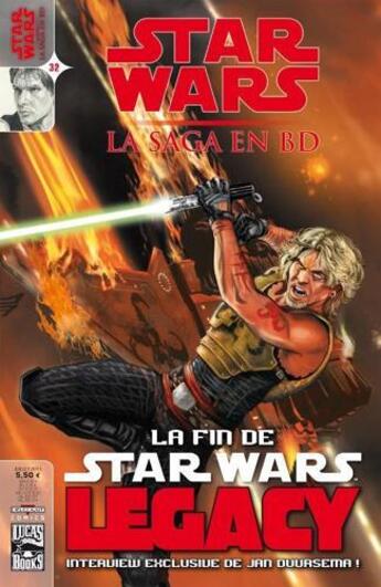 Couverture du livre « STAR WARS SAGA n.32 » de  aux éditions Delcourt Presse