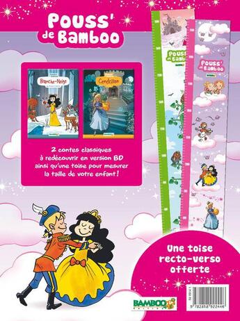 Couverture du livre « Blanche-Neige ; Cendrillon ; coffret » de Richard Di Martino et Yuio aux éditions Bamboo