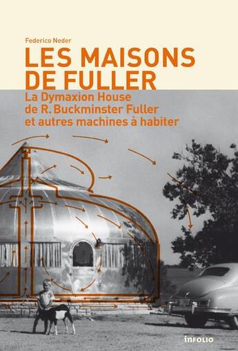 Couverture du livre « Les maisons de Fuller ; la Dymaxion House de R. Buckminster Fuller et autres machines à habiter » de Federico Neder aux éditions Infolio