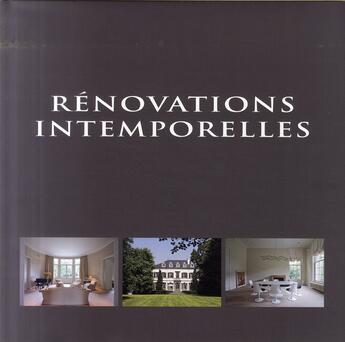 Couverture du livre « Rénovations intemporelles » de  aux éditions Beta-plus