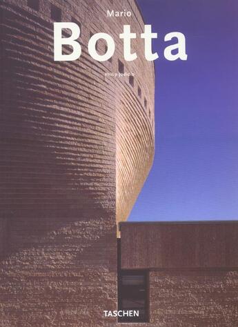 Couverture du livre « Botta » de Philip Jodidio aux éditions Taschen