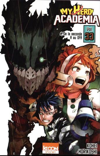 Couverture du livre « My hero Academia Tome 33 : #the next » de Kohei Horikoshi aux éditions Ki-oon