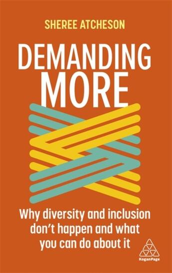 Couverture du livre « DEMANDING MORE » de Sheree Atcheson aux éditions Kogan Page