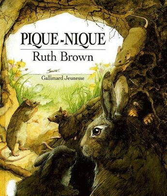 Couverture du livre « Pique-nique » de Ruth Brown aux éditions Gallimard-jeunesse