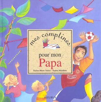 Couverture du livre « Comptines pour mon papa (mes) » de  aux éditions Fleurus