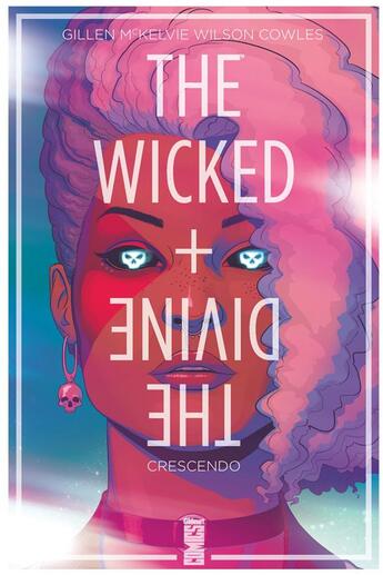 Couverture du livre « The wicked + the divine Tome 4 : crescendo » de Kieron Gillen et Jamie Mckelvie et Matthew Wilson et Clayton Cowles aux éditions Glenat Comics