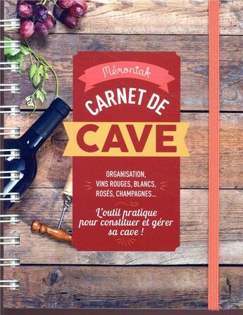 Couverture du livre « Carnet de cave memoniak » de  aux éditions Editions 365