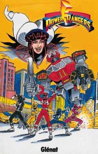 Couverture du livre « Power Rangers » de Jean-Claude Wruble aux éditions Glenat