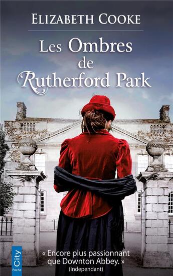 Couverture du livre « Les ombres de Rutherford park » de Elizabeth Cooke aux éditions City