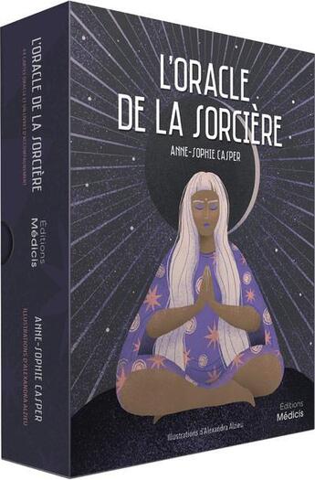 Couverture du livre « L'oracle de la sorcière » de Casper Anne-Sophie aux éditions Medicis