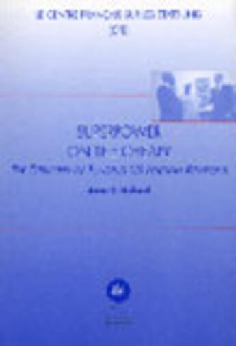 Couverture du livre « Superpower On The Cheap. The Difficulty Of Funding Us Foreign Relation » de Anne Richard aux éditions Documentation Francaise