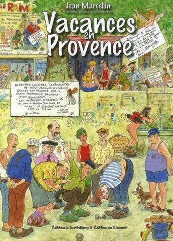 Couverture du livre « Vacances en Provence » de Jean Marcellin aux éditions Barthelemy Alain