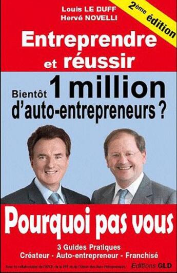 Couverture du livre « Entreprendre et reussir » de Le Duff Novelli aux éditions Groupe Le Duff