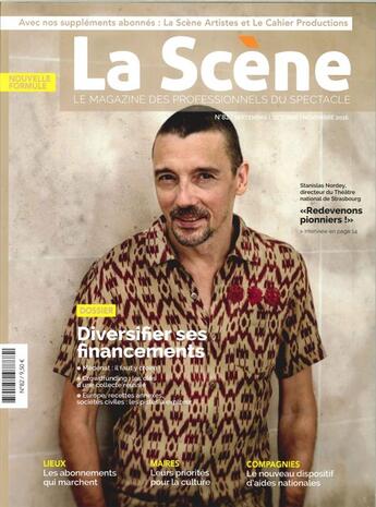 Couverture du livre « La scene n 82 diversifier ses financements sept./oct./novembre 2016 » de  aux éditions Millenaire