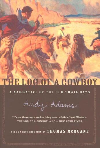 Couverture du livre « The Log of a Cowboy » de Adams Andy aux éditions Penguin Group Us