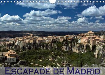 Couverture du livre « Escapade de madrid calendrier mural 2020 din a4 horizontal - mes impressions des alentours » de Andreas Schoen aux éditions Calvendo