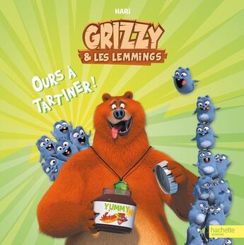 Couverture du livre « Grizzy et les Lemmings - Ours à tartiner : Album broché » de Studio Hari aux éditions Hachette Jeunesse