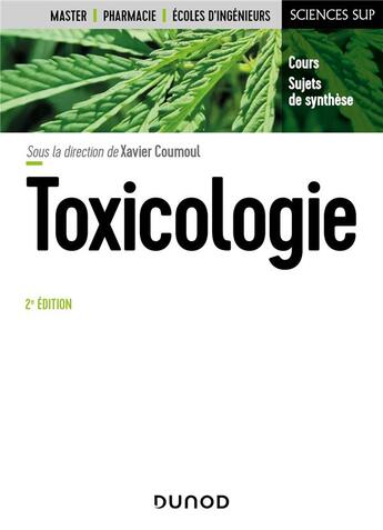 Couverture du livre « Toxicologie (2e édition) » de Francelyne Marano et Xavier Coumoul et Christian Mougin et Jean-Claude Pairon et Didier Jean et France Massicot aux éditions Dunod