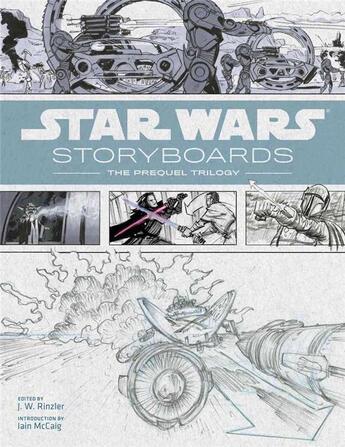 Couverture du livre « Star Wars ; storyboards ; la prélogie » de  aux éditions Huginn & Muninn