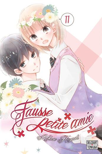 Couverture du livre « Fausse petite amie Tome 11 » de Mikase Hayashi aux éditions Delcourt