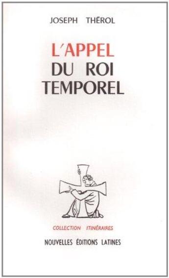 Couverture du livre « L'appel du roi temporel » de Joseph Therol aux éditions Nel