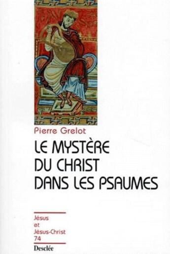 Couverture du livre « Le mystère du Christ dans les psaumes » de Pierre Grelot aux éditions Mame