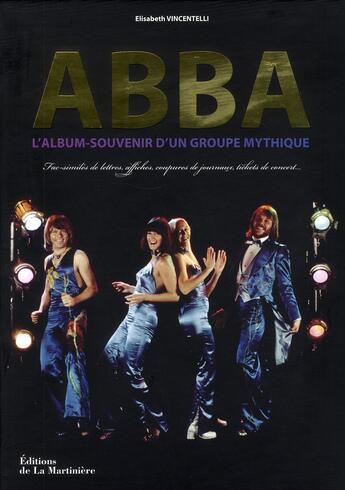 Couverture du livre « ABBA » de Elisabeth Vincentelli aux éditions La Martiniere